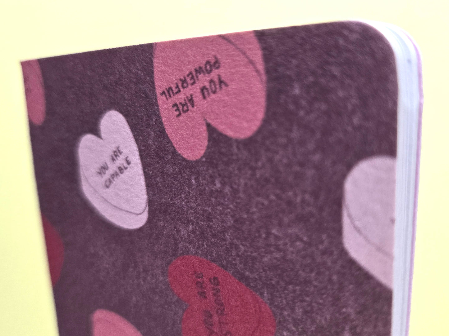 Candy Hearts Pocket Notebook