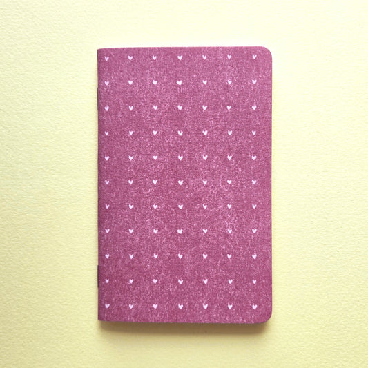 Small Hearts Pocket Notebook