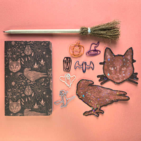 Orange Witchcraft Pocket Notebook
