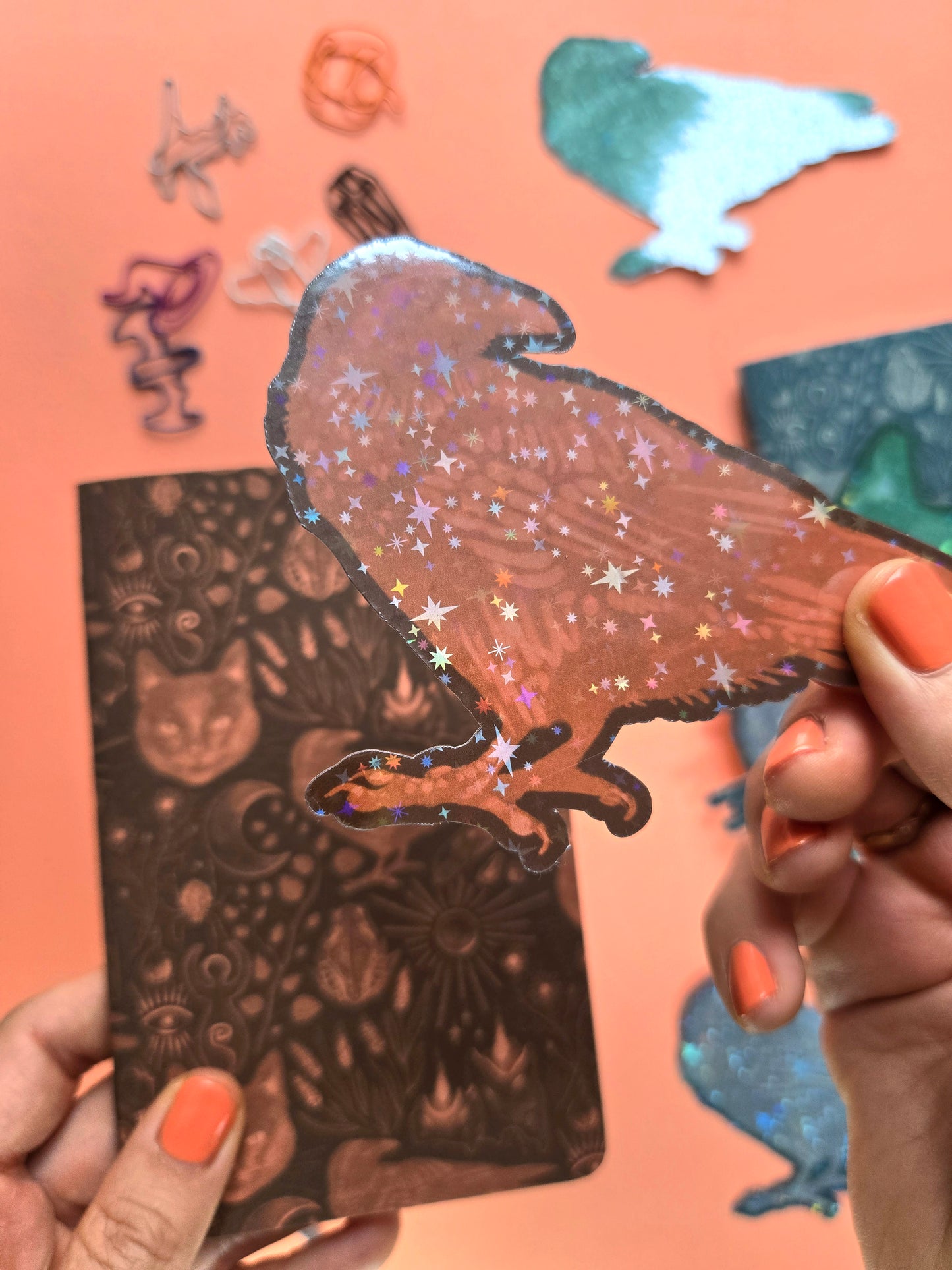 Orange Witchcraft Pocket Notebook