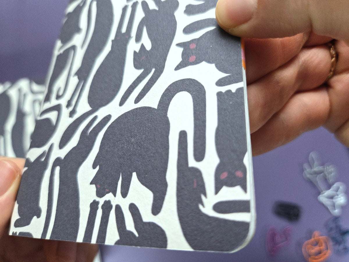 Black Cat A5 Notebook